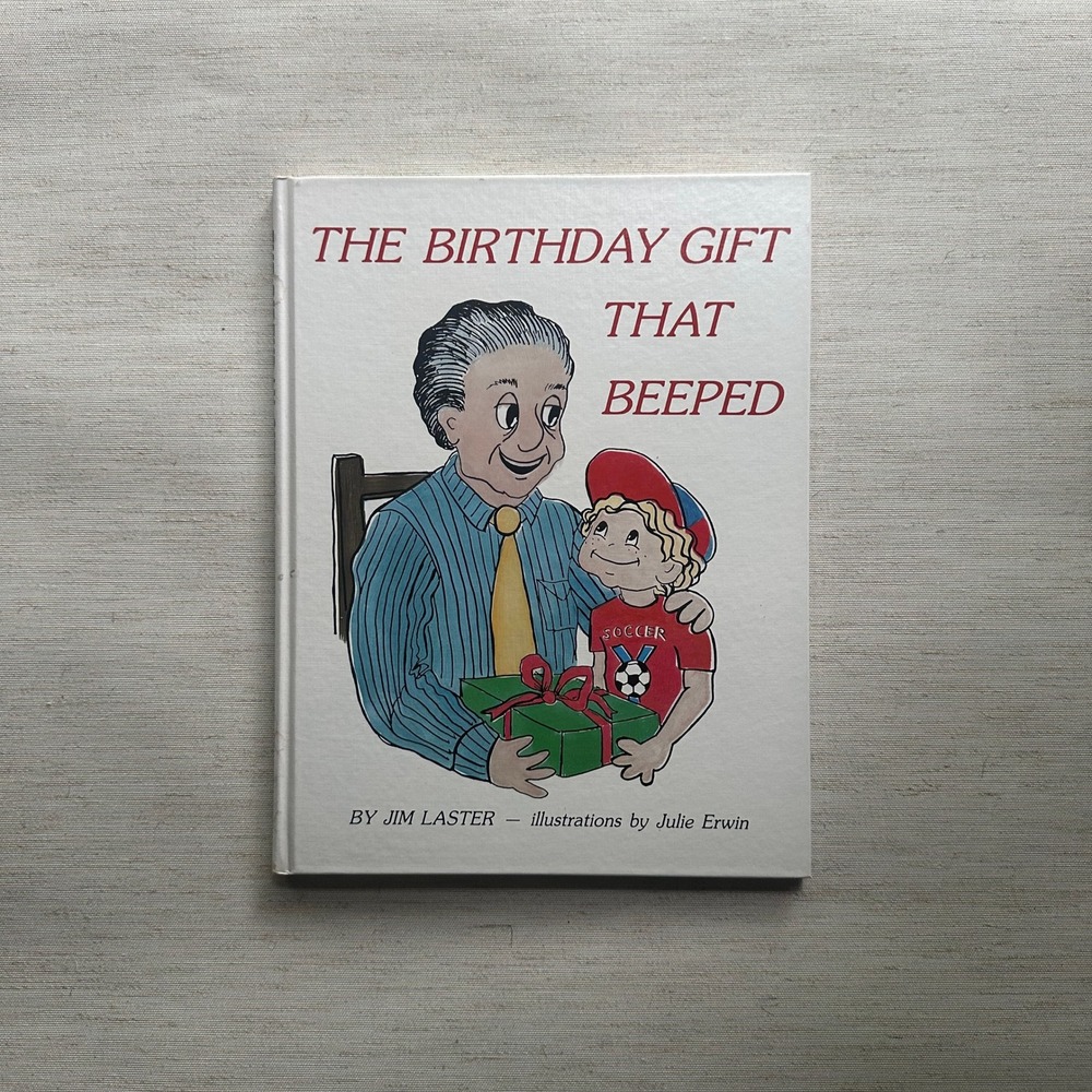 The Birthday Gift‎ That Beeped (1983) | Fire Safety Book | Signed by Author